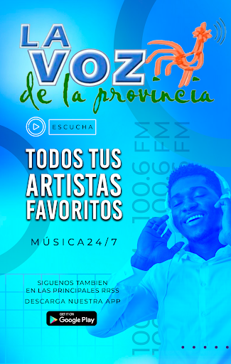 Android application LA VOZ DE LA PROVINCIA screenshort