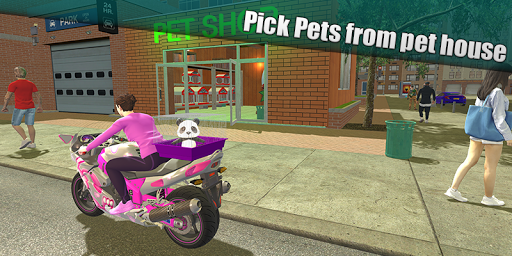 City Motorbike Pet Animals Transport 2020