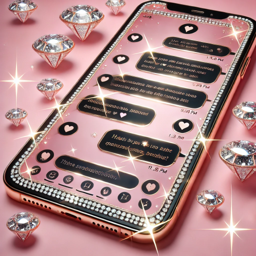Diamond SMS Texting App logo