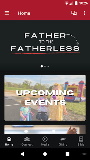 Android application Crosspoint Church BG screenshort