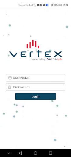 Android application Partner4life Vertex screenshort