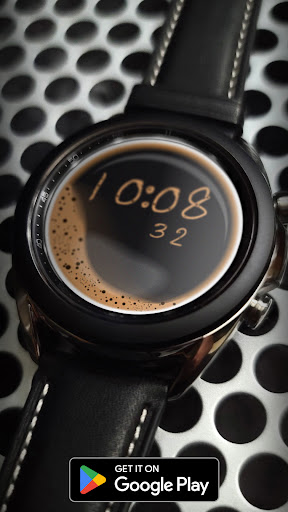 Coffee Watch Face Screen 2