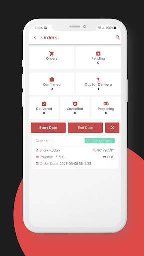 Hunger Partner Screen 3