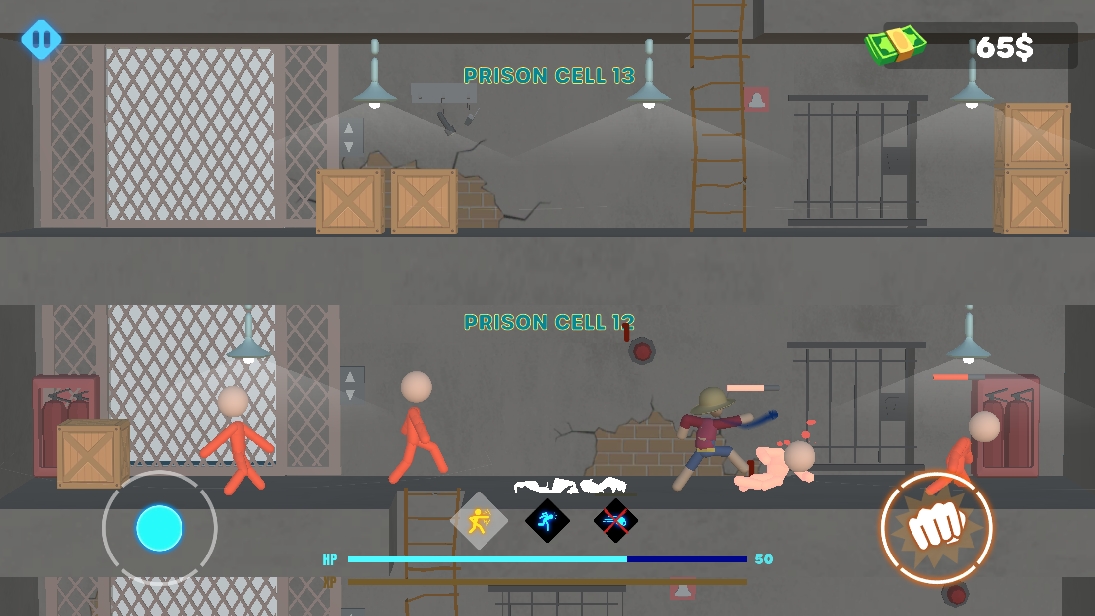 Stickman Prison Escape MOD APK v0.3 (Unlocked) - Jojoy