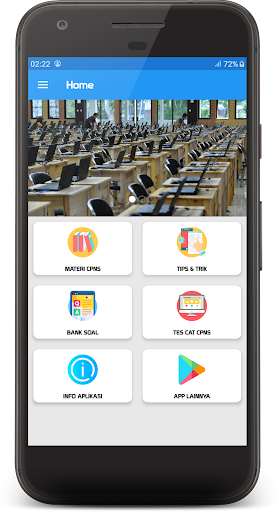 Android application Soal CAT CPNS SKD SKB TPA screenshort