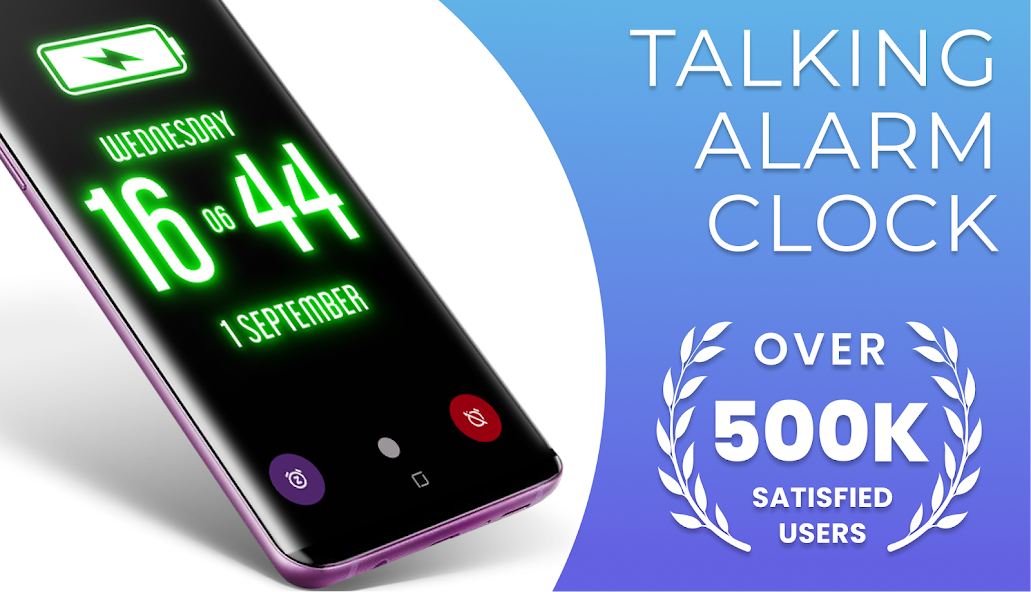Talking Alarm Clock & Sounds banner