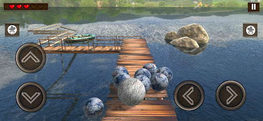 Android application 3D Balancer Ball:Extreme Game screenshort
