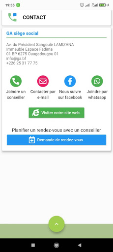 Générale des Assurances Screen 2