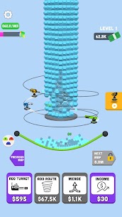Tower Crusher! 3.0 Mod/Apk(unlimited money)download 2