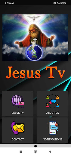 Android application Jesus TV screenshort