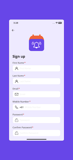 Renewal Reminder App Screen 2