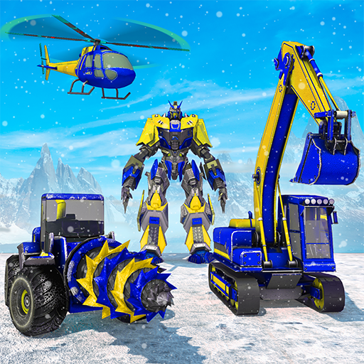 Snow Excavator - Robot Games