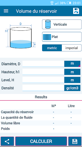 Aperçu de l'application