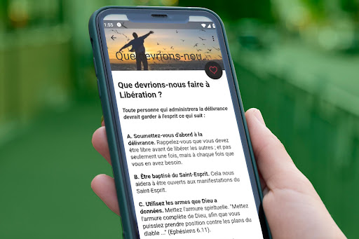 Le ministère de délivrance Screen 3
