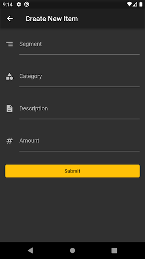 Personal Item Storage System Screen 2