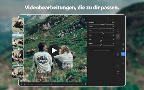 Lightroom Foto- & Video-Editor Screenshot