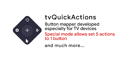 tvQuickActions - mapper for TV