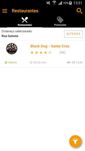 Black Dog Delivery Screen 3