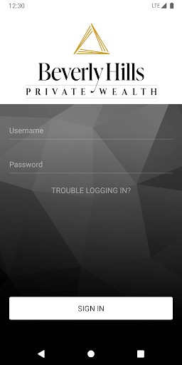 Android application Beverly Hills Private Wealth screenshort