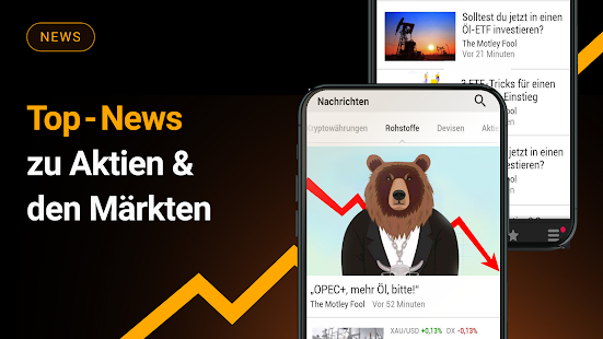 Investing.com: Aktien & Börse Screenshot