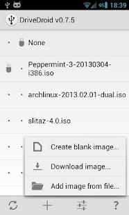 DriveDroid Screenshot