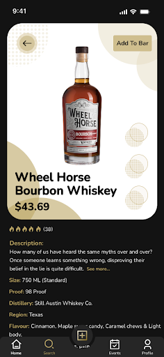 Sipn Bourbon Screen 2