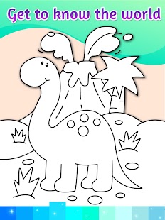 Coloring Pages Kids Games with Screenshot