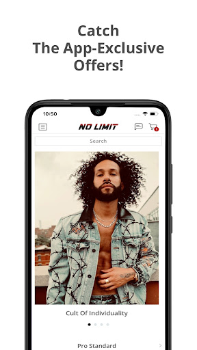 Android application No Limit Fashion screenshort