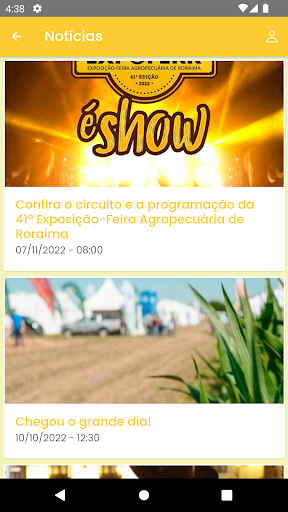 EXPOFERR APP Screen 3