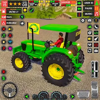 Tractor Farming Games Offline apk
