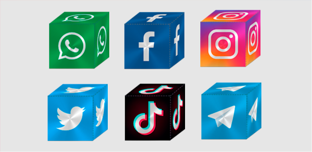 Cubik — zrzut ekranu pakietu ikon