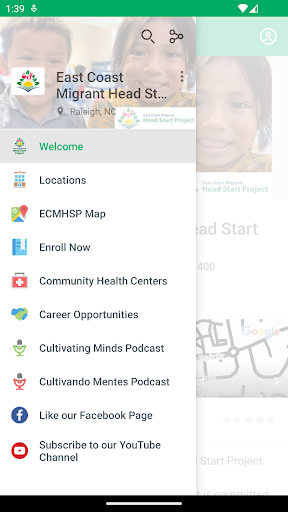 Android application East Coast Migrant Head Start screenshort