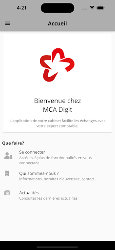 Android application MCA Digit screenshort