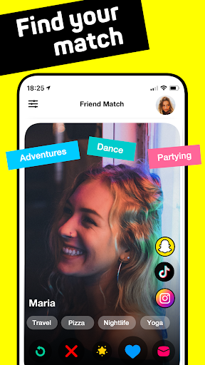 Buzz - Make new friends Screen 2