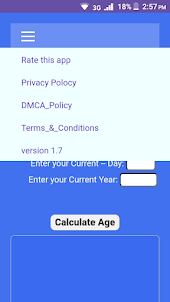 Age Mee Calculat Date Of Birth