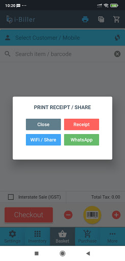 iBiller Cloud Billing Screen 3