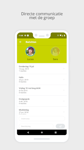 KindPlanner OuderApp Screen 3
