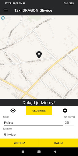 Taxi DRAGON Gliwice Screen 3