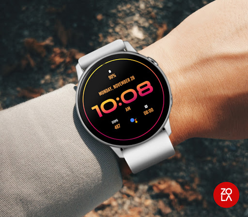Flame Gradient Watch Face Screen 3