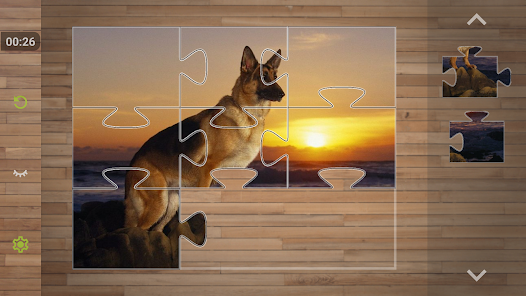 Dog Puzzles - Jigsaw Puzzle Game for Kids with Real Pictures of Cute Puppies  and Dogs::Appstore for Android
