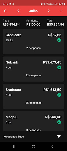 Revelio - Finanças Pessoais Screen 2