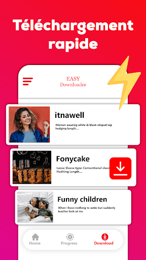 Aperçu de l'application
