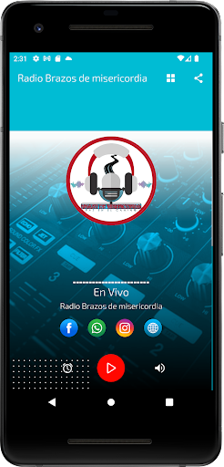 Android application Radio Brazos de misericordia screenshort