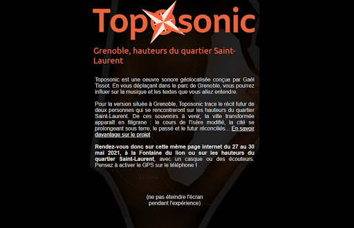 Toposonic Screen 3