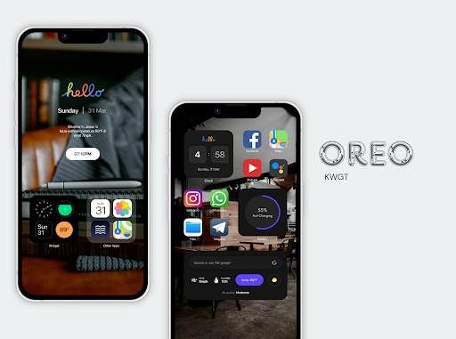 Oreo KWGT Screen 3