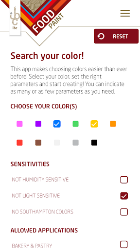 Android application Food Paint screenshort