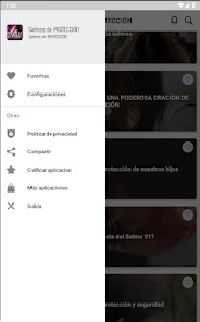 Captura de Pantalla 16 Salmos de PROTECCIÓN android