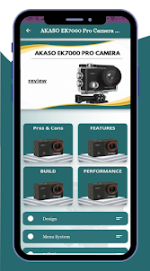 AKASO EK7000 Pro Camera Guide
