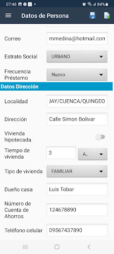 Captura de pantalla de MicroScore Smart 4.5.0