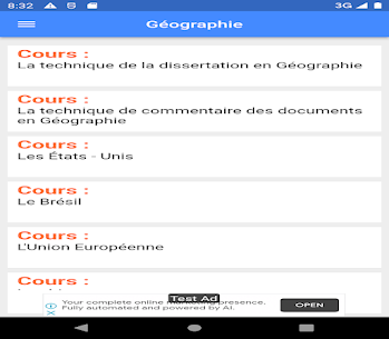 Géographie   Cours Apk Download 5